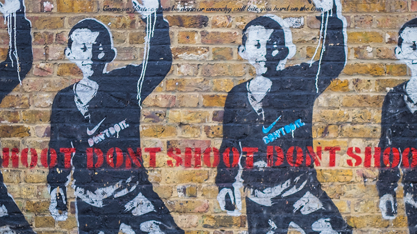 Shoreditch street art – Banksy