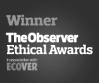 Winner of the Ecover The Observer Ethical Awards