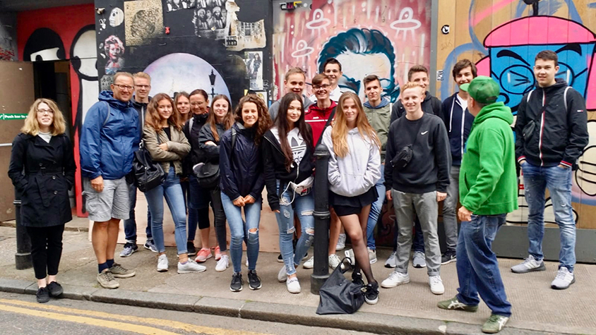 Pete's Brick Lane School Group tour